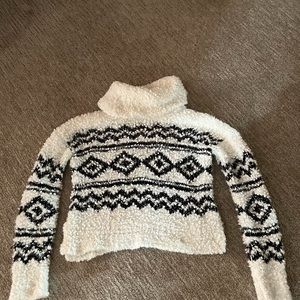 Soft cowl neck sweater